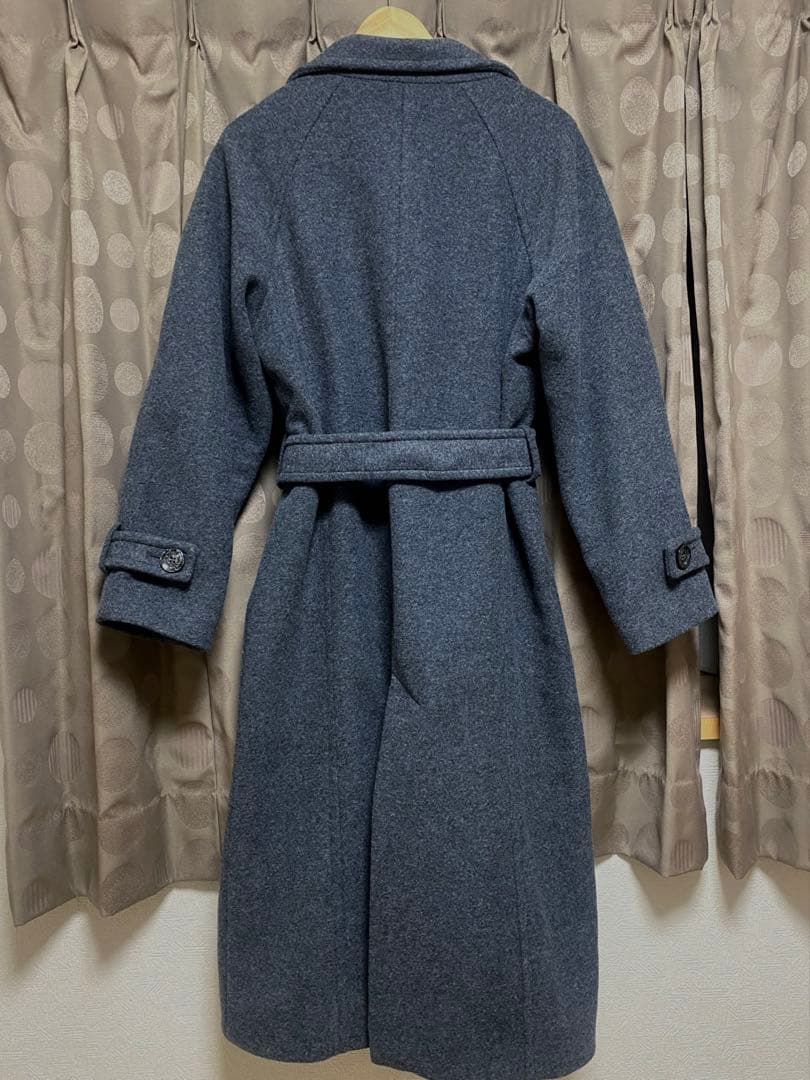 SLY WIDE STAND NECK LONG コート(GLAY)