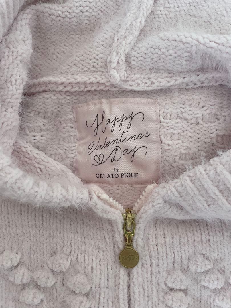 GELATO PIQUE ジェラピケ ハート 上下セット ピンク