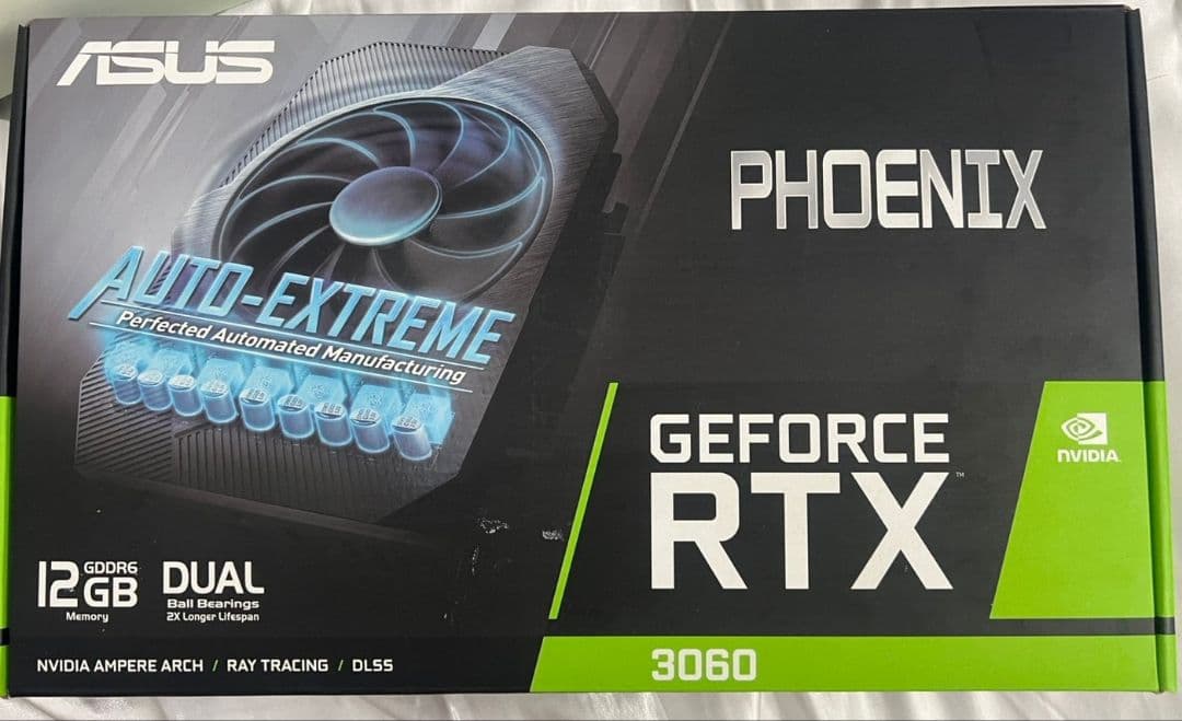 グラフィックボード・グラボ・ビデオカード ASUS PHOENIX GeForce RTX 3060 12GB