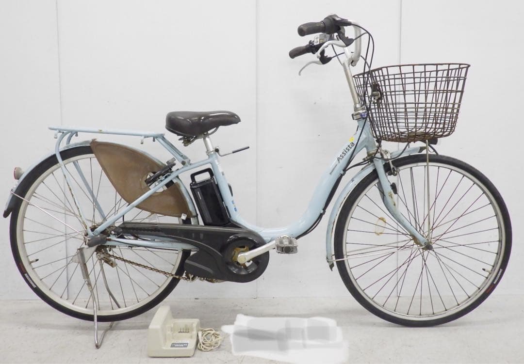 電動アシスト自転車 BRIDGESTONE ブリヂストン アシスタ　充電器付き