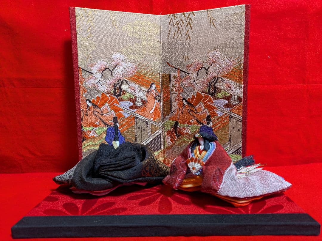 【八重の衣】源氏物語風手作りお雛様