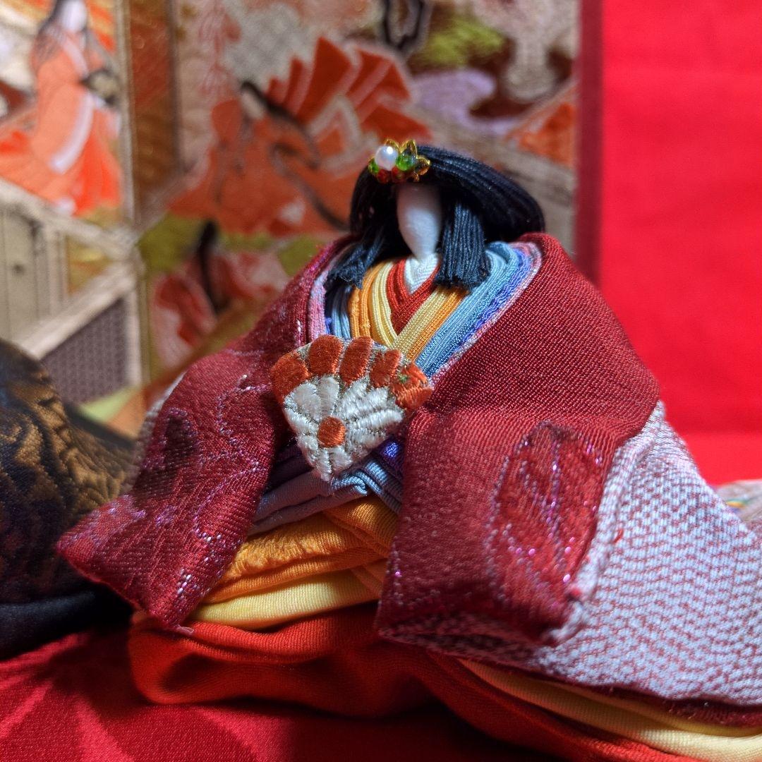 【八重の衣】源氏物語風手作りお雛様