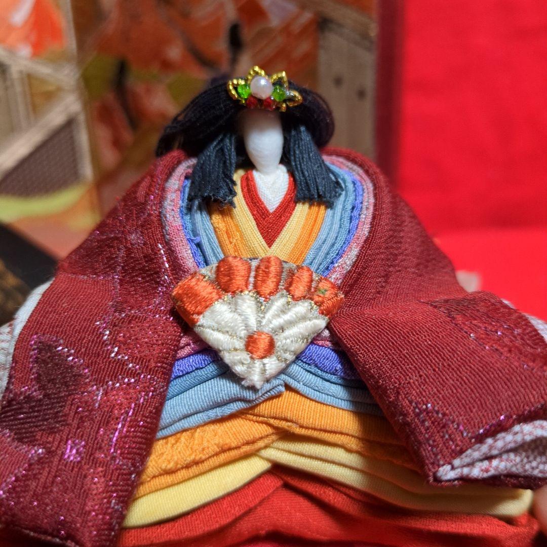 【八重の衣】源氏物語風手作りお雛様
