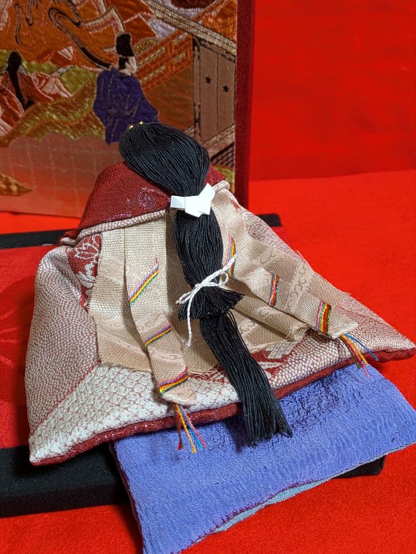 【八重の衣】源氏物語風手作りお雛様