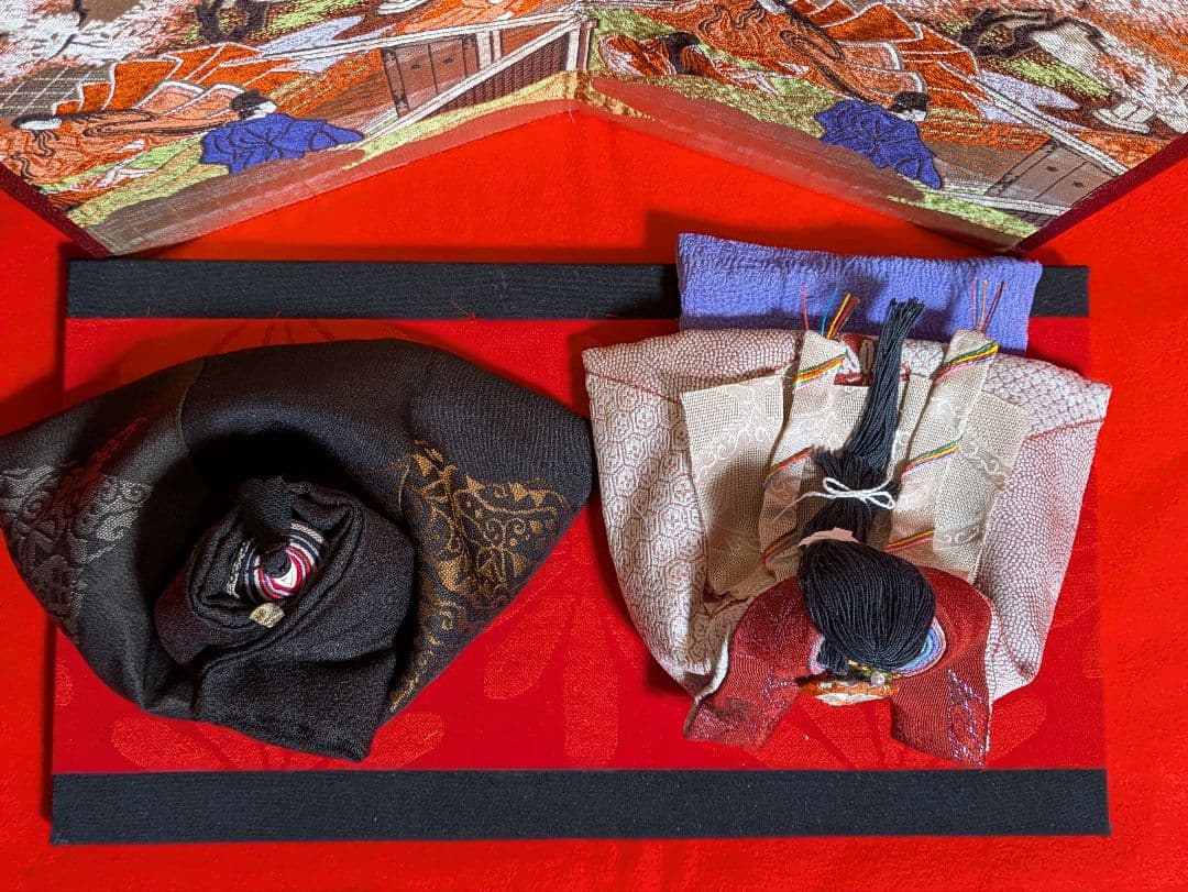 【八重の衣】源氏物語風手作りお雛様