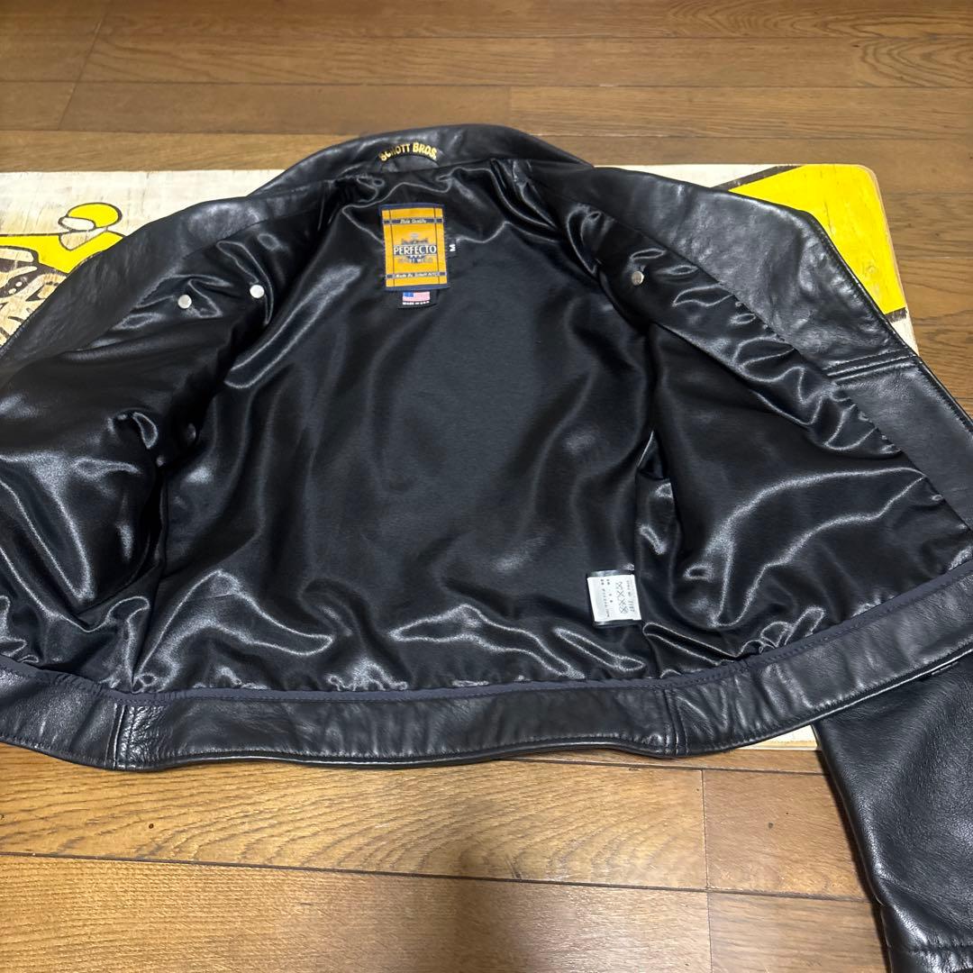 超美品‼️schott Wライダース　ワンスター218W Ｍ