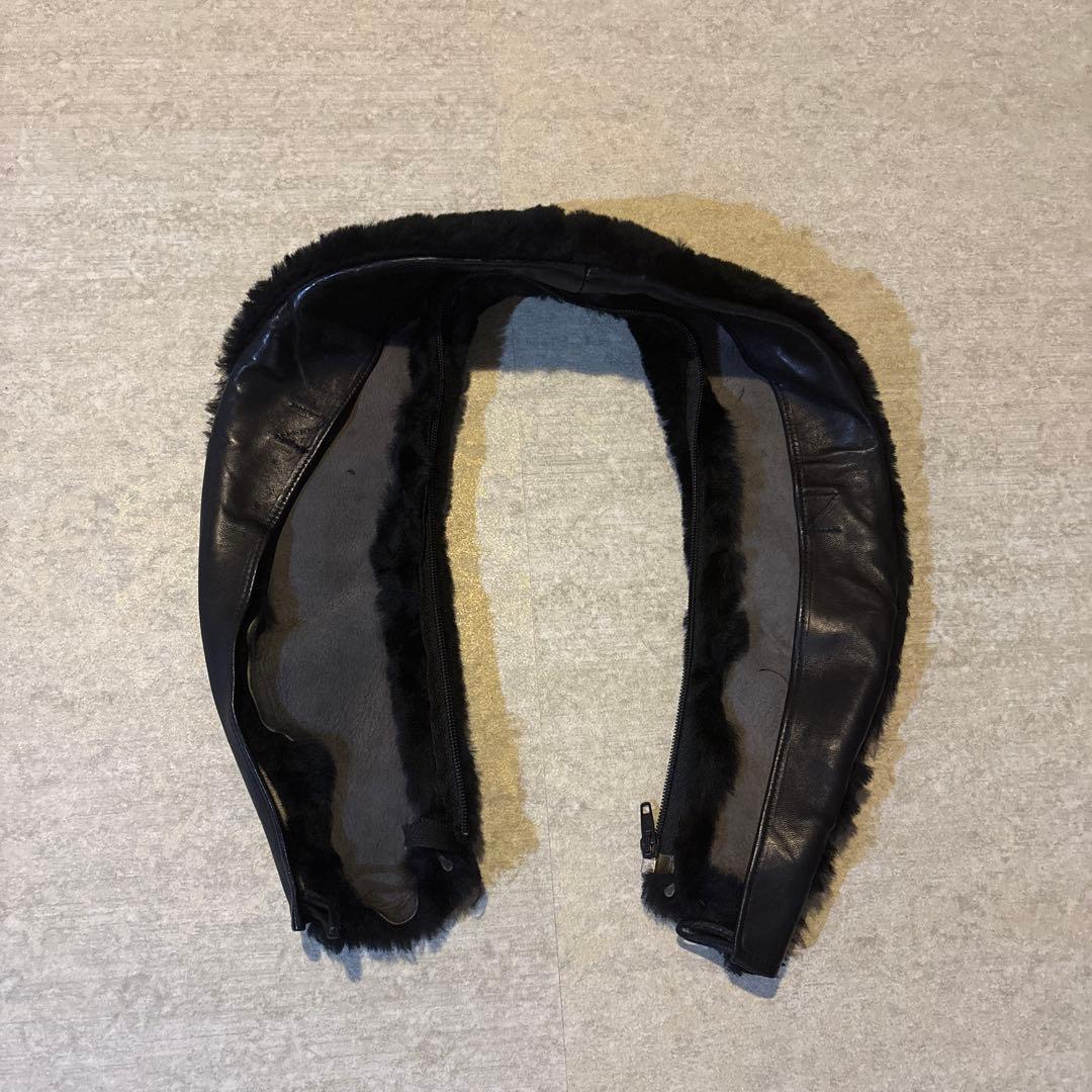 y2k 90s RED SKINS レッドスキンズ 革ジャン レザーコート L