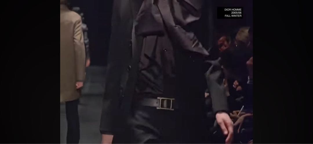 Dior Homme エディ期　Hバックルベルト　05AW