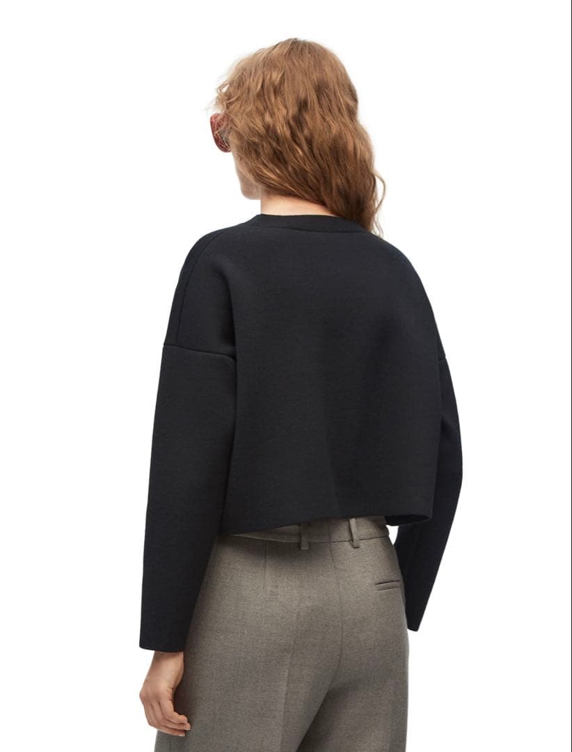 定価¥162,800 LOEWE ロエベ アナグラム セーター ブラック XS