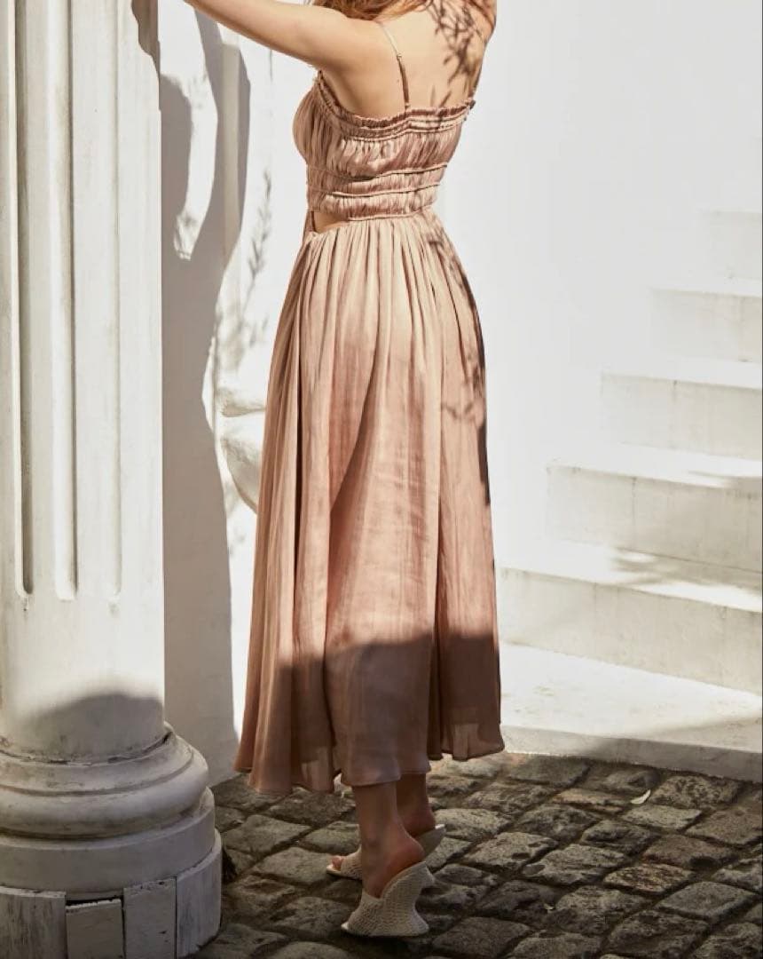 ワンピース Estella.K Julia Satin Long Dress