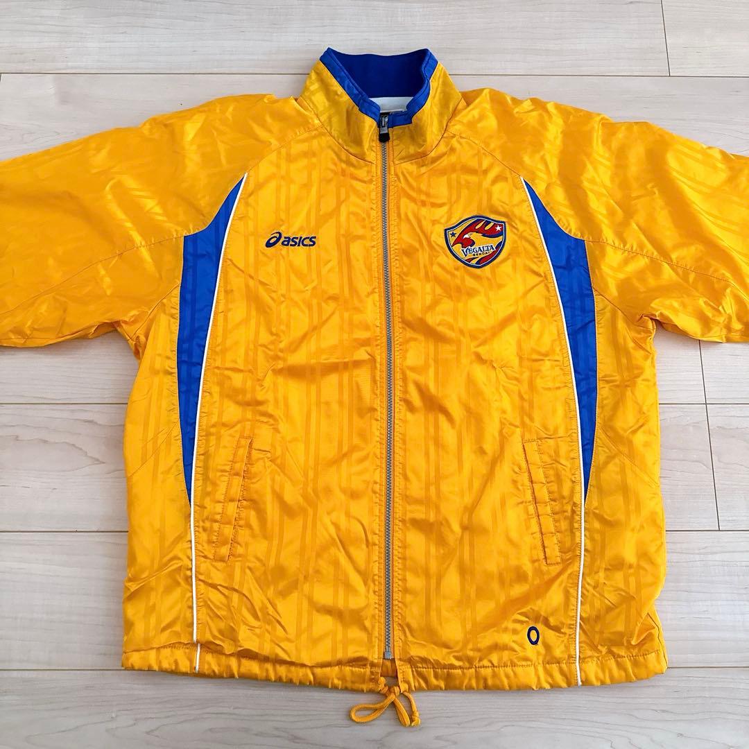 ベガルタ仙台 選手支給 ウインドブレーカー 上下セット asicsモデル 日本製