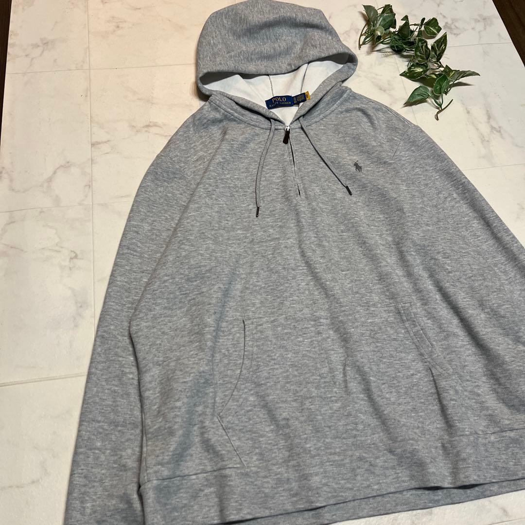 極美品　ポロラルフローレン　現行 QR 大きいサイズXL ハーフジップアップ
