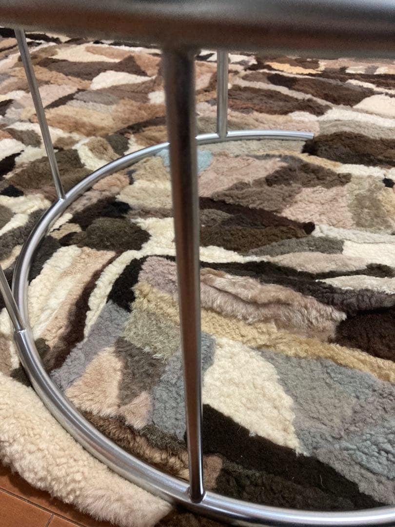 ガラスリビングテーブル