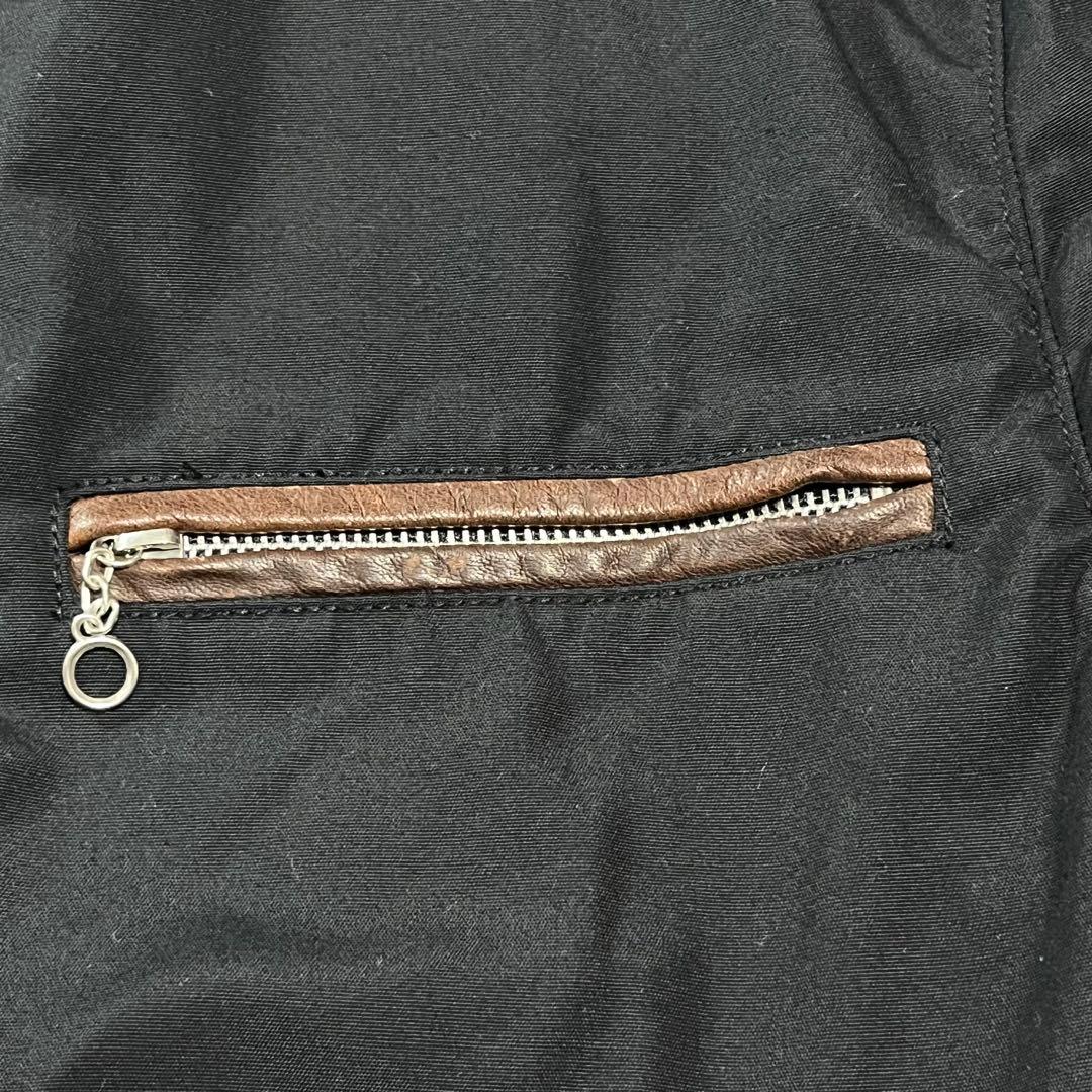 希少 SCHOTT × VICTIM ライダース コットン ブラック M 38