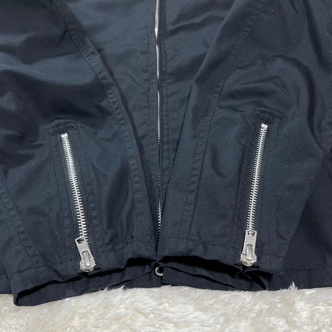 希少 SCHOTT × VICTIM ライダース コットン ブラック M 38