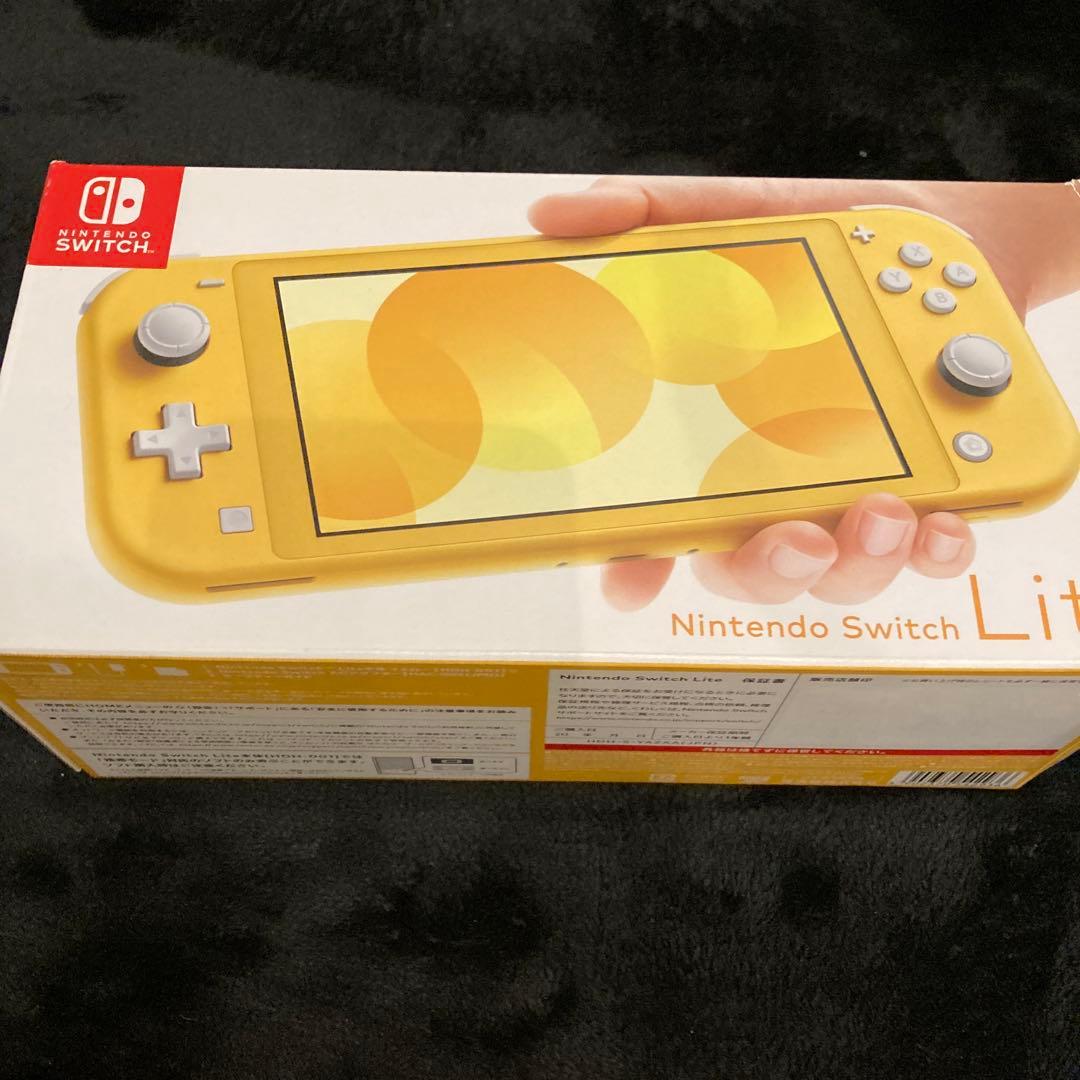 Nintendo Switch Lite イエロー 本体 充電器付き