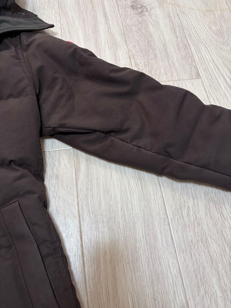 正規品 カナダグース マッケンジー FUSION S ダークブラウン　美品