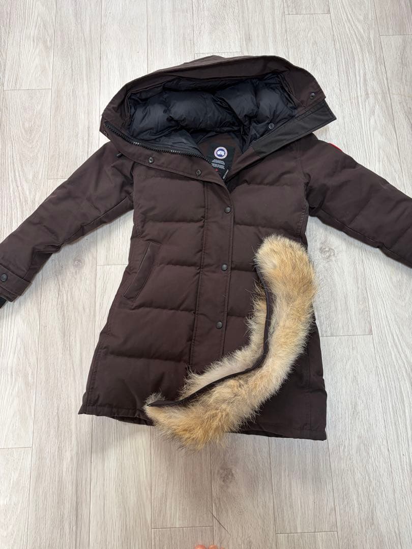 正規品 カナダグース マッケンジー FUSION S ダークブラウン　美品