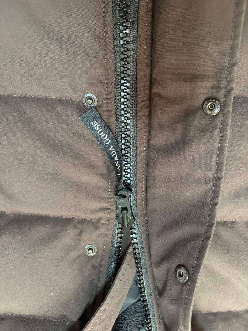 正規品 カナダグース マッケンジー FUSION S ダークブラウン　美品