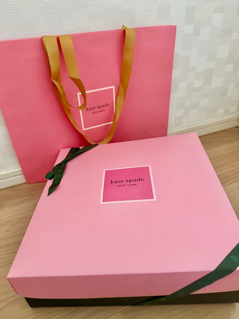 【箱/手提げ袋付き】ケイトスペード　ガールズ ヴァイニーローズ浴衣　140cm