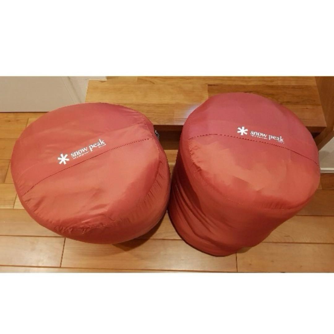 寝袋 スノーピーク　セパレート　シュラフ オフトンLX BD-102