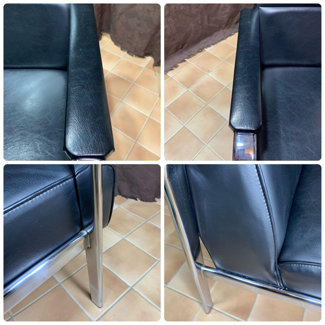 【美品】イージーチェア アームチェア ミッドセンチュリー インダストリアル