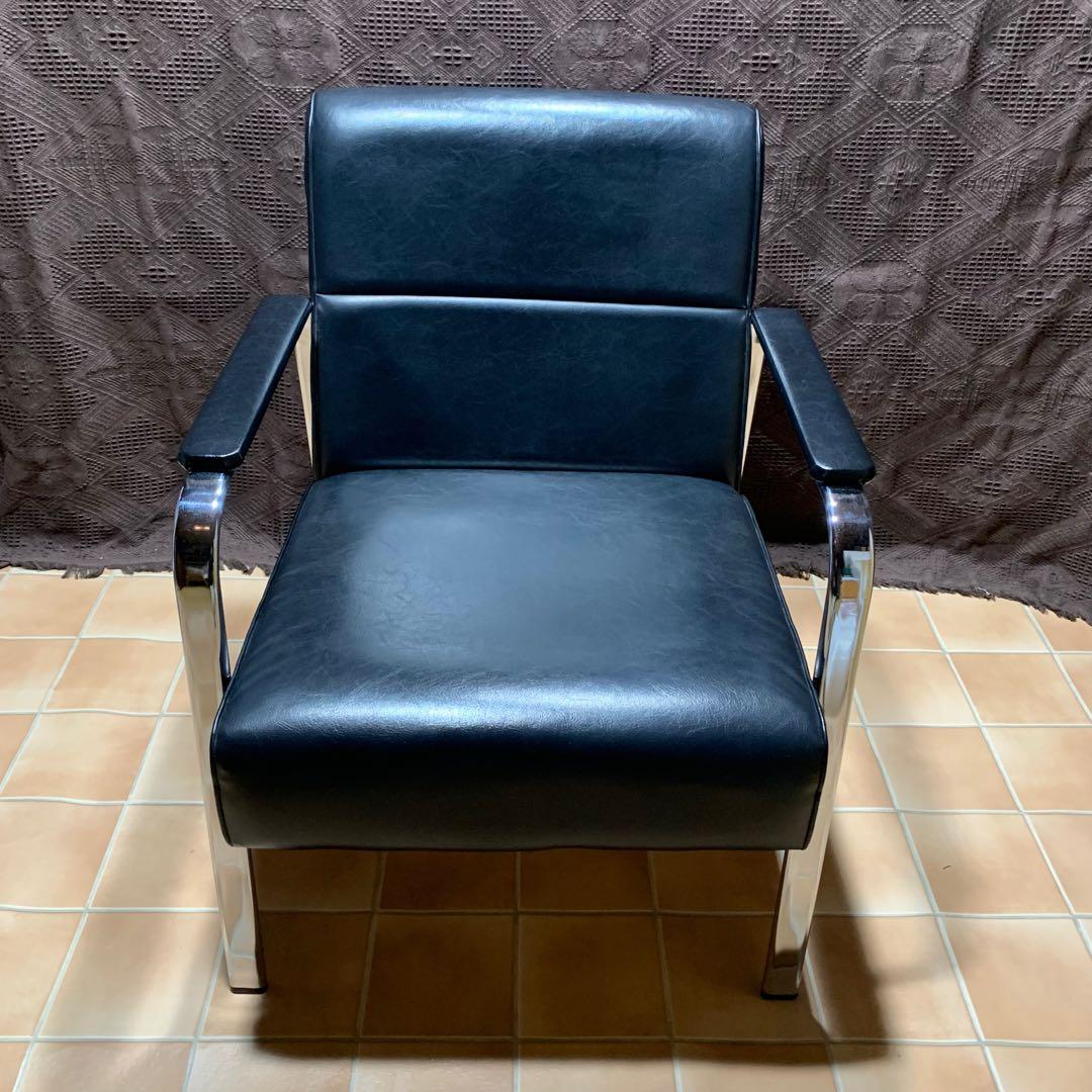 【美品】イージーチェア アームチェア ミッドセンチュリー インダストリアル