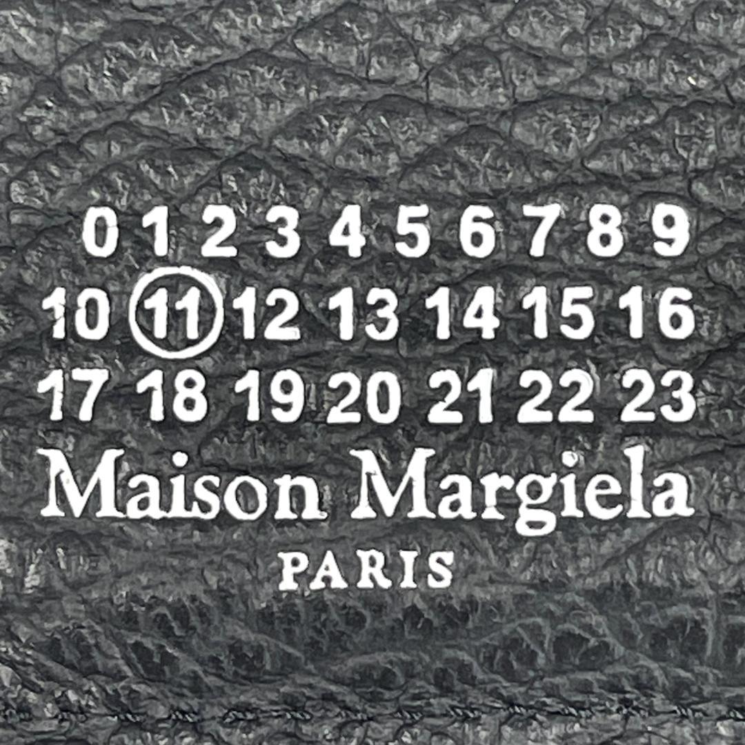 【ご褒美/ギフトにも】メゾンマルジェラ 二つ折り財布 P4455