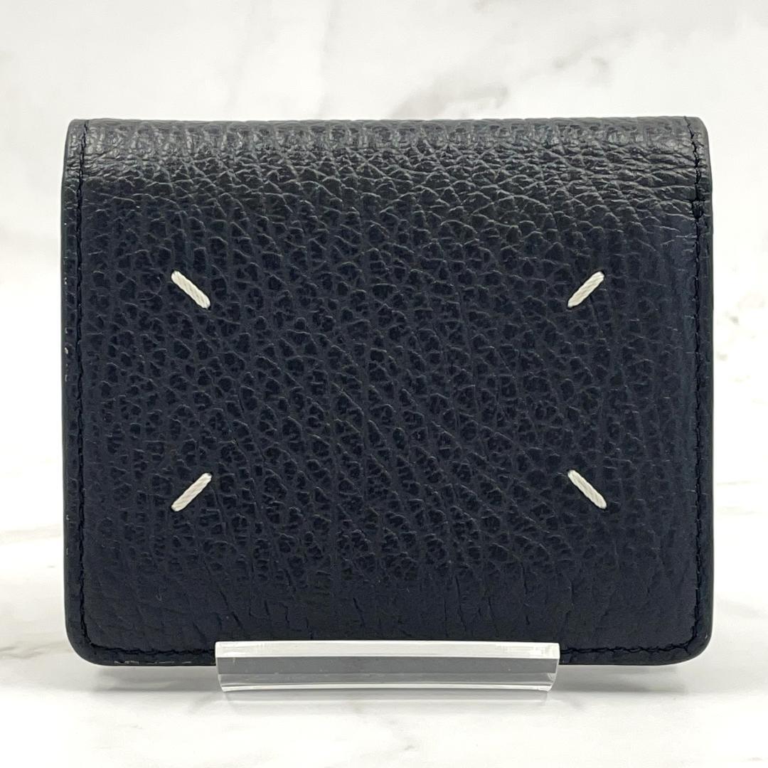 【ご褒美/ギフトにも】メゾンマルジェラ 二つ折り財布 P4455