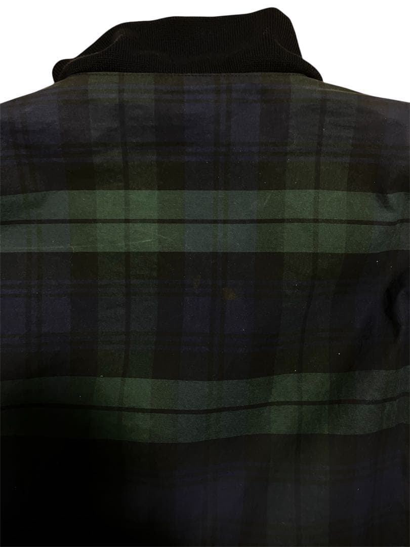 90s ラルフローレン　USA製　オイルドジャケット　ブラックウォッチ