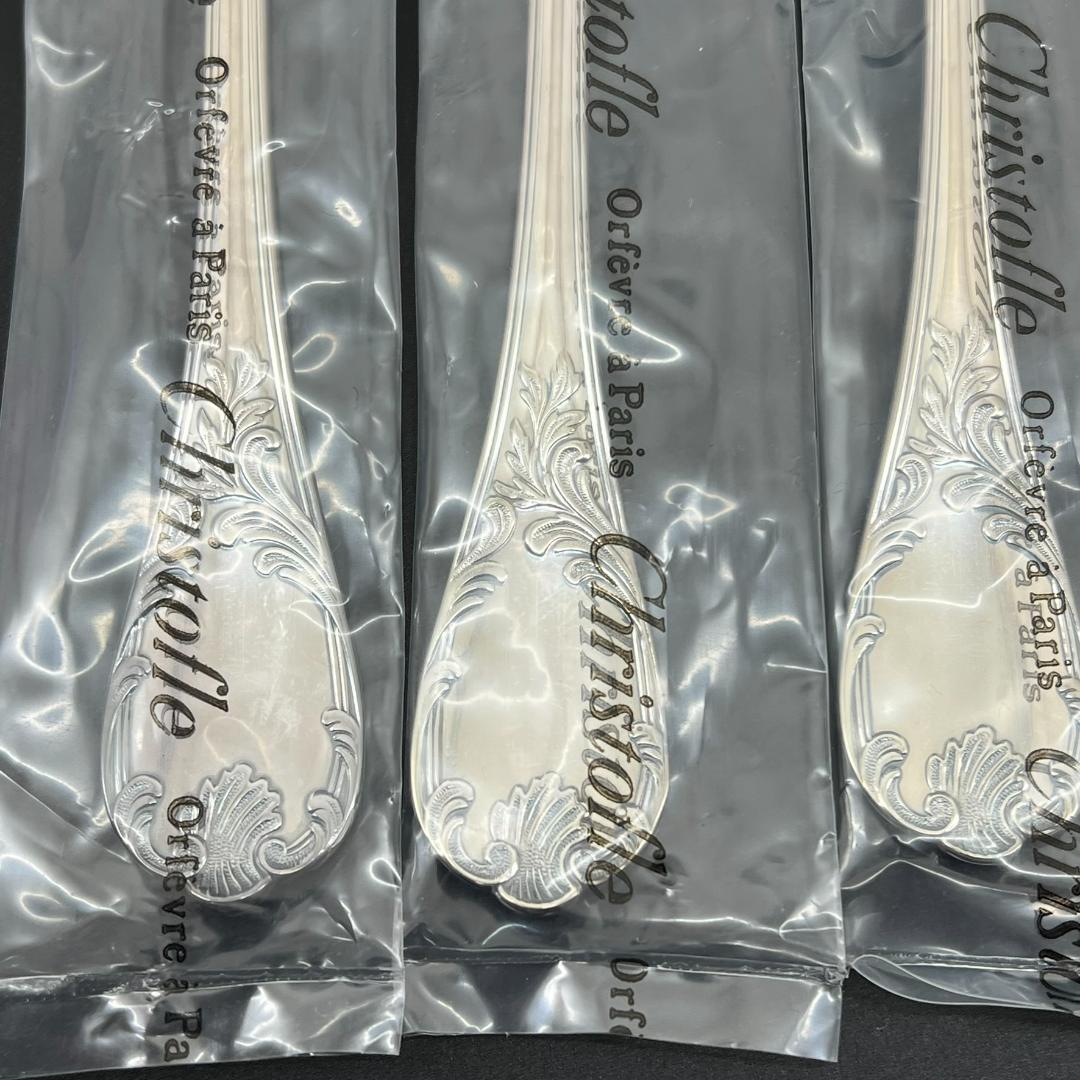 【未開封】 クリストフル マルリー ケーキフォーク コーヒースプーン 12本