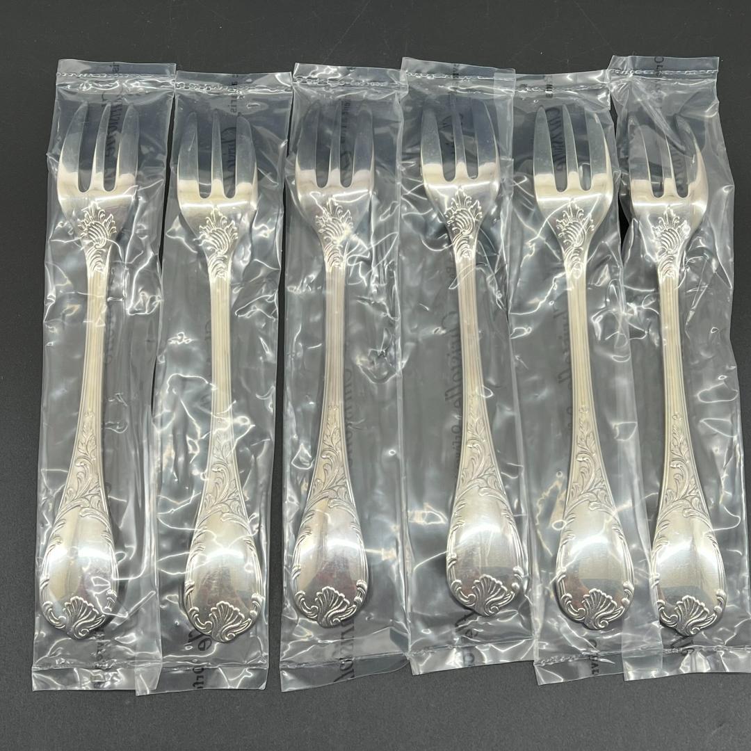 【未開封】 クリストフル マルリー ケーキフォーク コーヒースプーン 12本