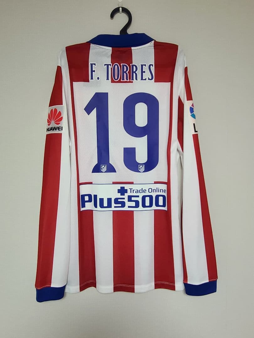 14-15 アトレティコ・マドリード 選手用 長袖 トーレス ユニフォーム