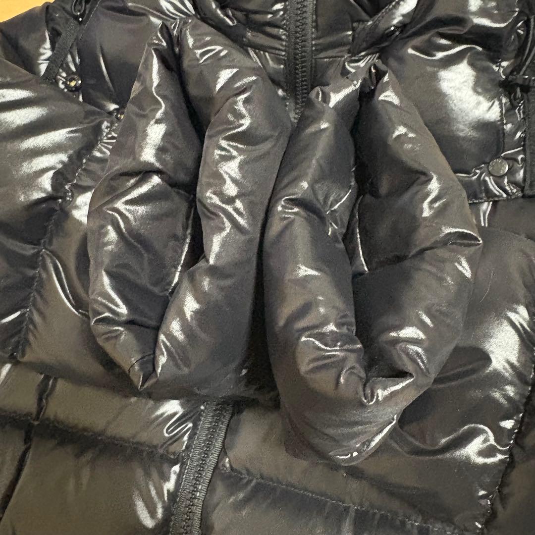 美品 モンクレール MOKA ブラック ダウンコート