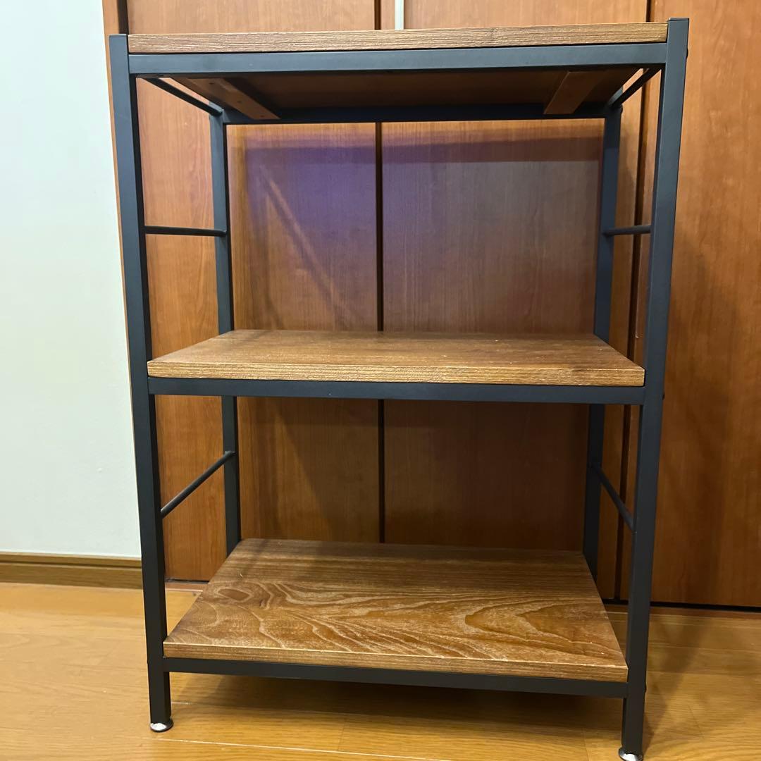 美品　ReCENO ZEGA ラック60　高さ83ｃｍ3段タイプ