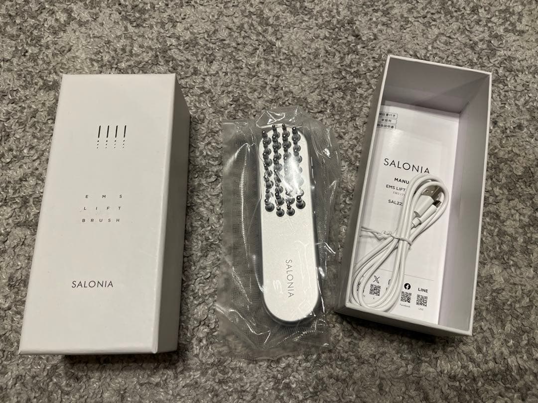 新品未使用❣️SALONIA EMS リフトブラシ