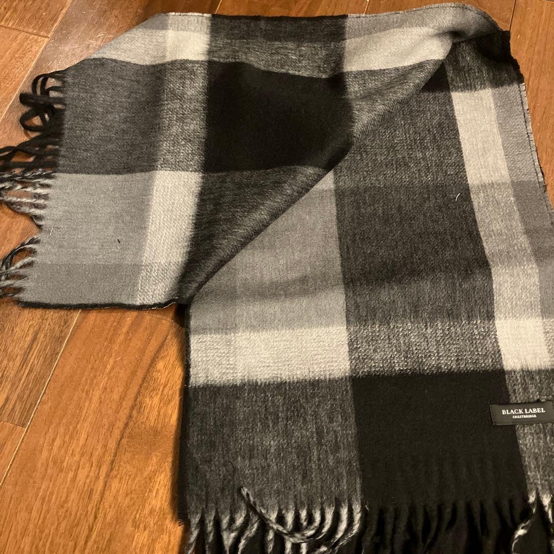 BLACK LABEL CRESTBRIDGE チェック柄マフラー