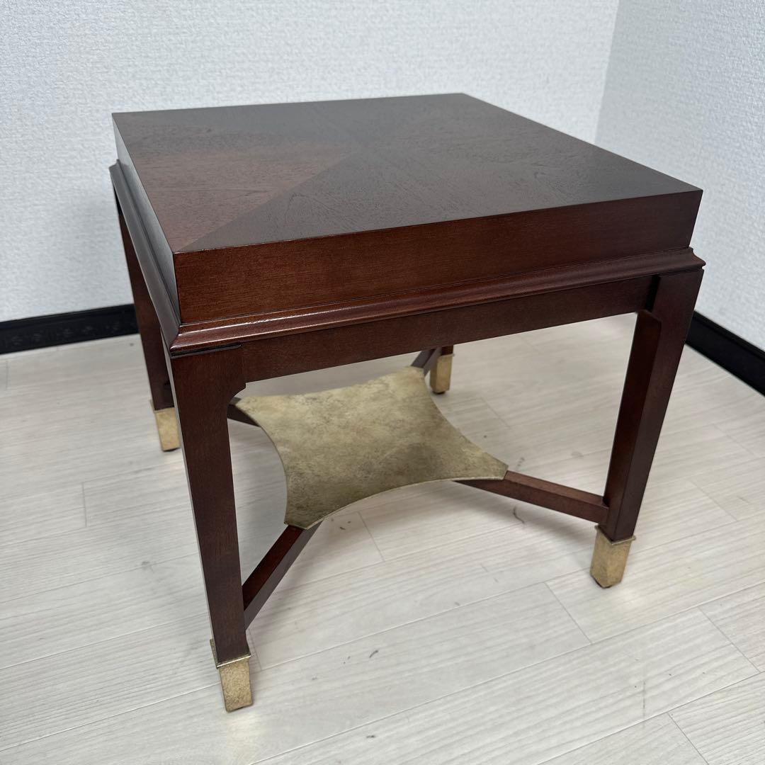 展示品 美品 DECCA デッカ アールデコ様式 真鍮/サイドテーブル i4※