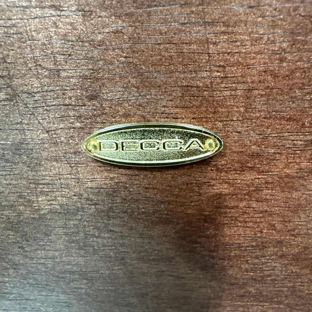 展示品 美品 DECCA デッカ アールデコ様式 真鍮/サイドテーブル i4※