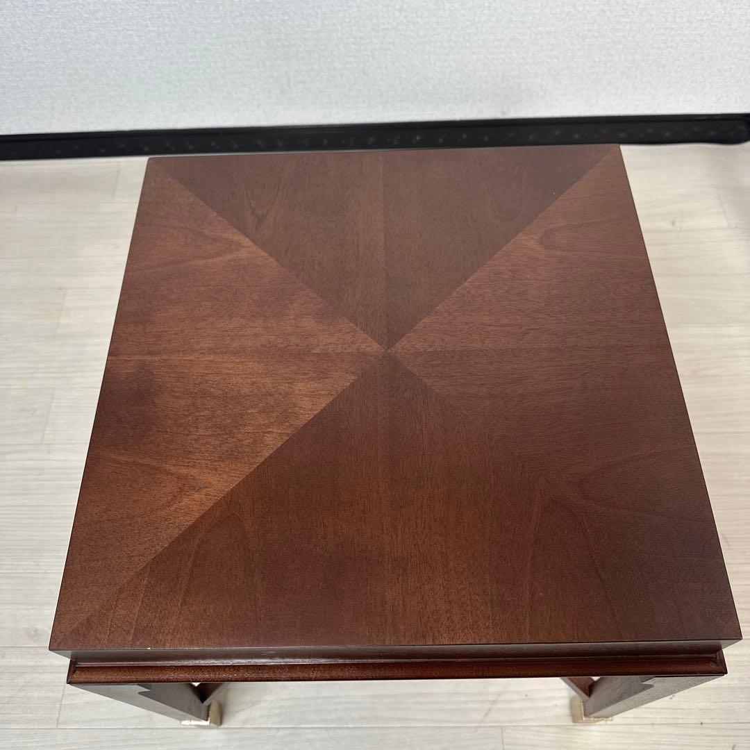 展示品 美品 DECCA デッカ アールデコ様式 真鍮/サイドテーブル i4※