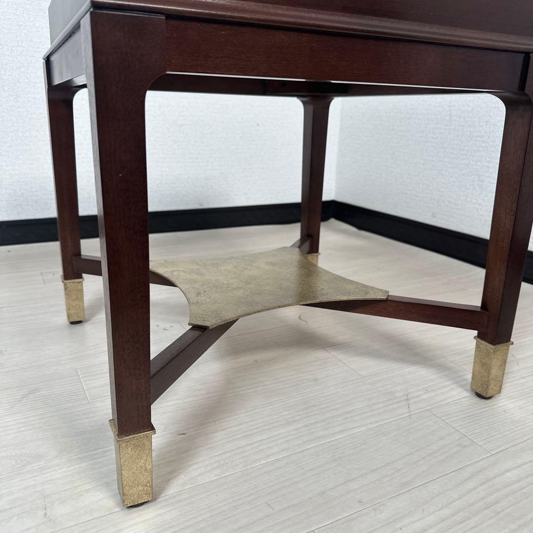 展示品 美品 DECCA デッカ アールデコ様式 真鍮/サイドテーブル i4※