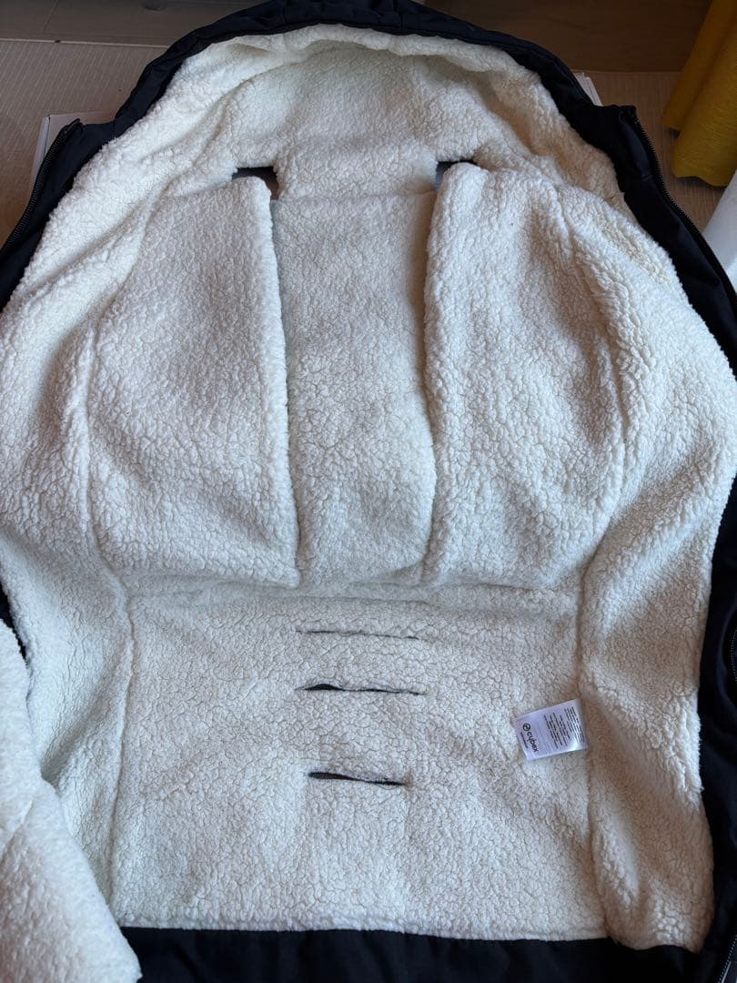 現行品 cybex サイベックス プラチナム フットマフ セピアブラック