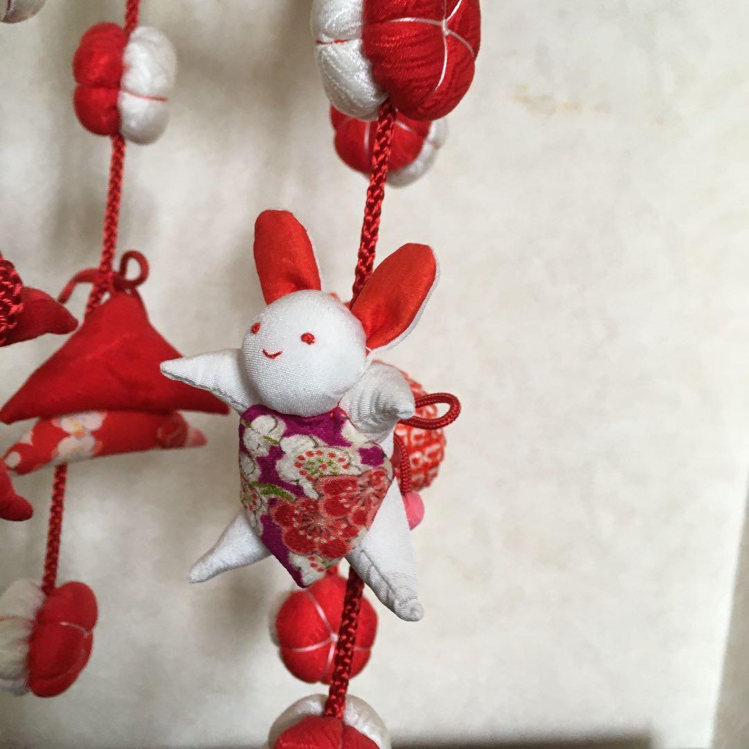 吊るし飾り　吊るし雛　台付き　お雛様　桃の節句