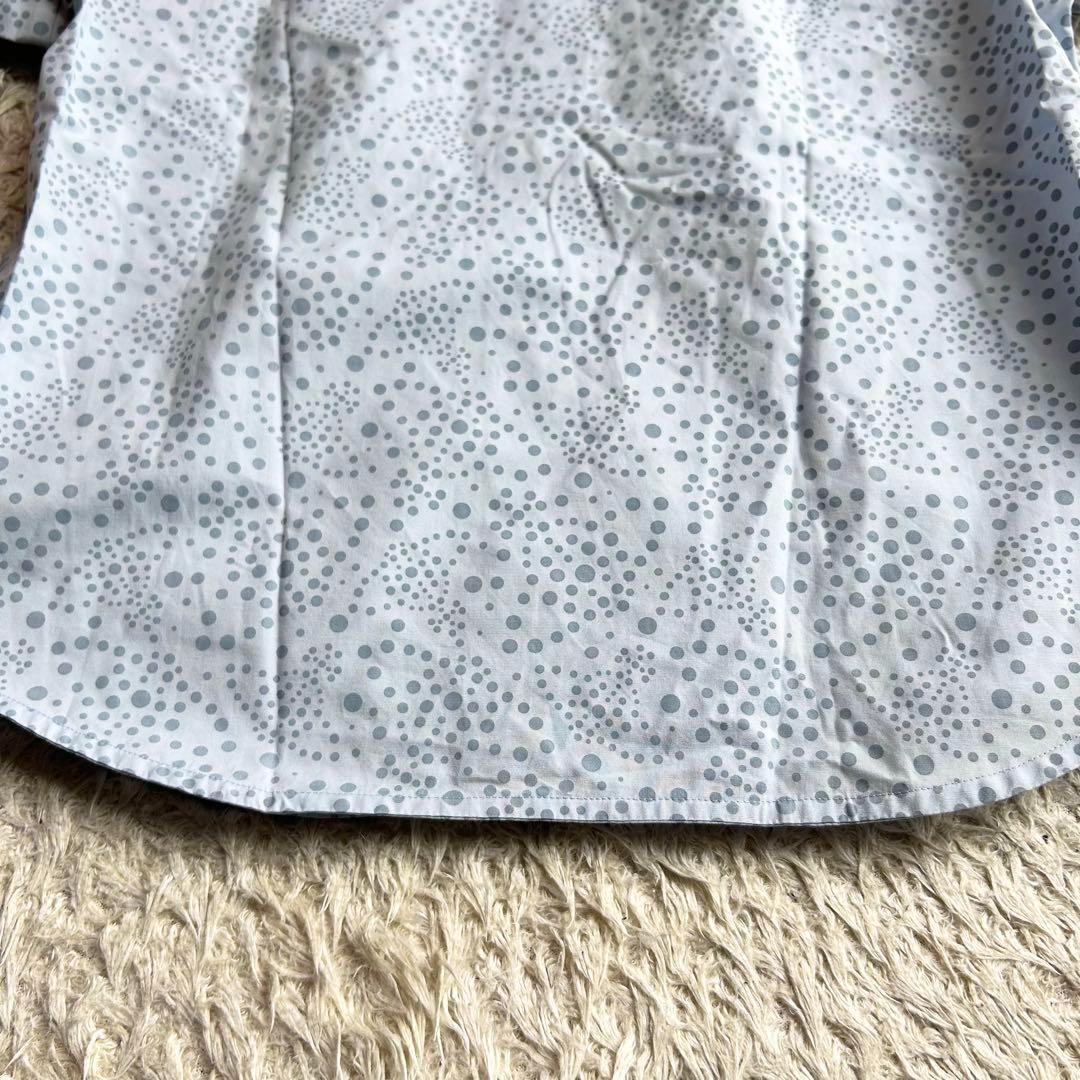 ヴィヴィアンウエストウッド✨️オーブ ボタン 刺繍 丸襟 ブラウス シャツ 水玉