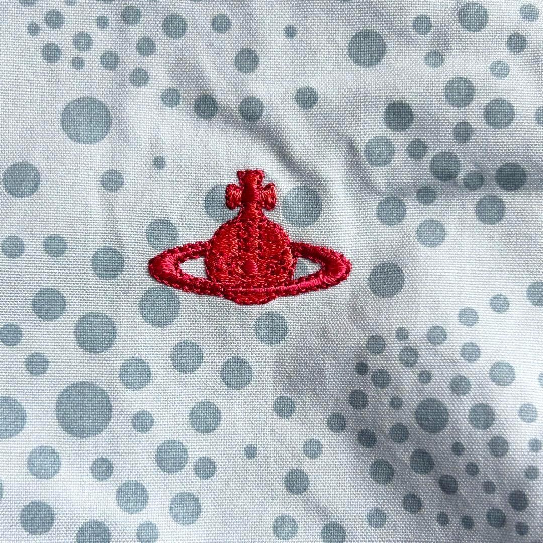 ヴィヴィアンウエストウッド✨️オーブ ボタン 刺繍 丸襟 ブラウス シャツ 水玉