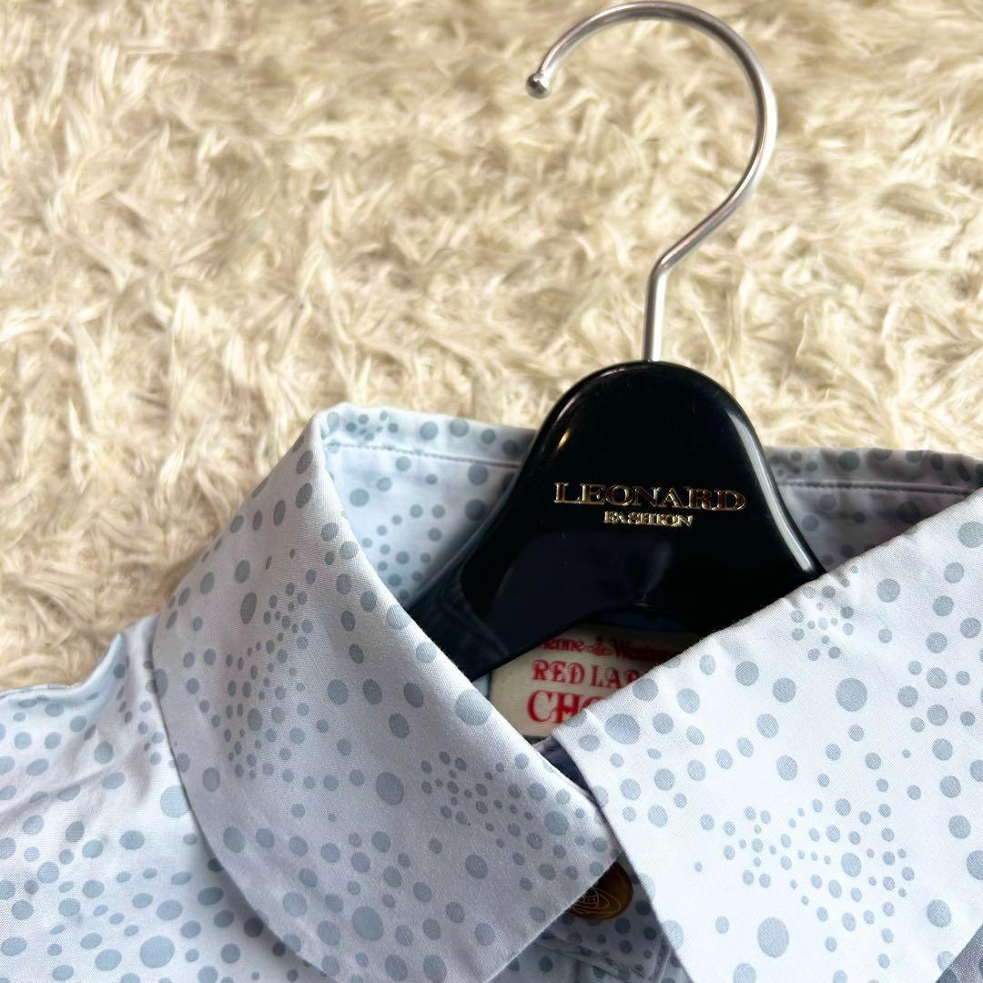 ヴィヴィアンウエストウッド✨️オーブ ボタン 刺繍 丸襟 ブラウス シャツ 水玉