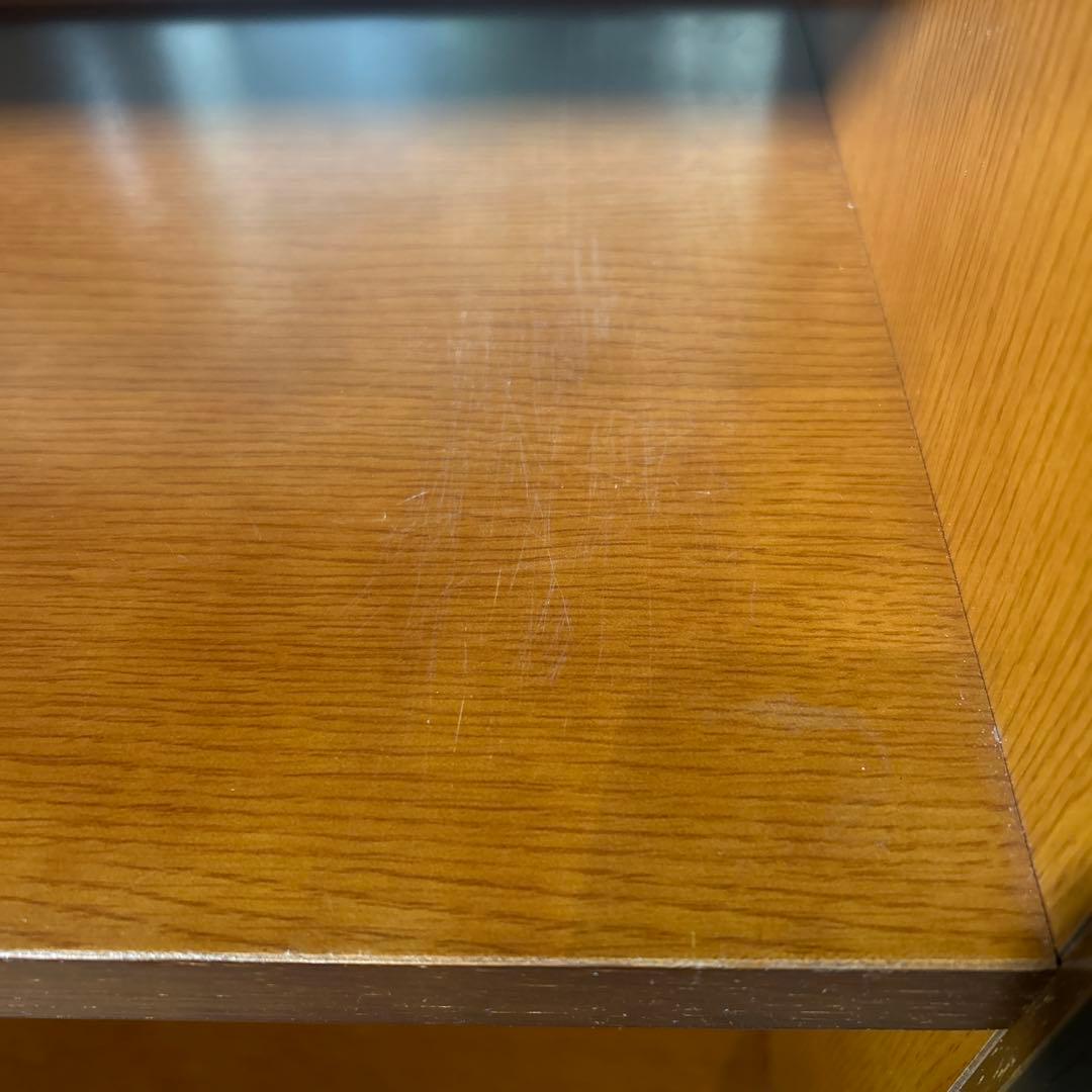 カリモク60 ＋ 木製シェルフ ウォルナットブラウン