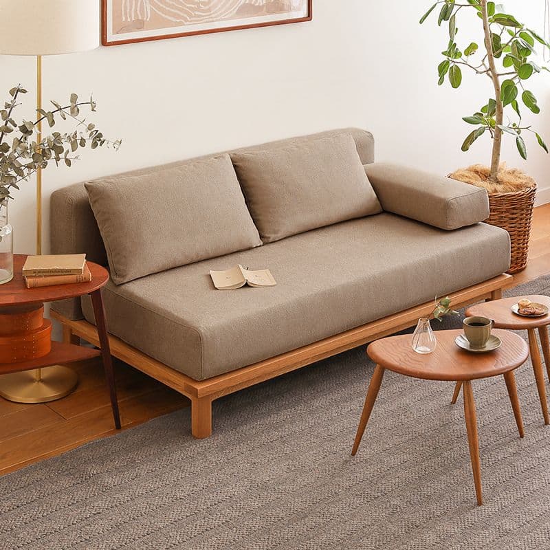 SIEVE rect unit sofa ワイドタイプ ダークベージュ