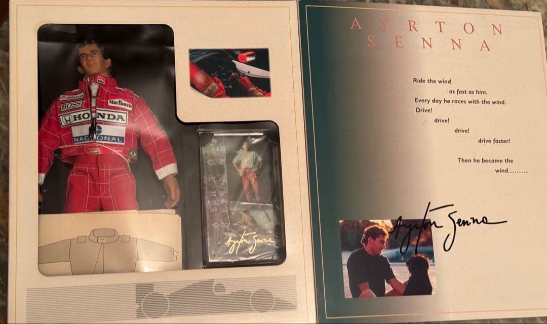 アイルトンセナ タカラ 1/6 アクションフィギュア 1998年製