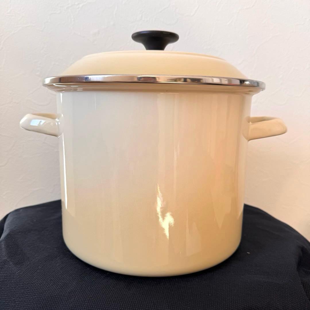 【未使用】LE CREUSET ストックポット 寸胴鍋 デューン